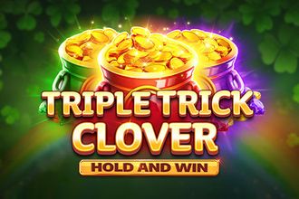 Triple Trick Clover Hold and Win